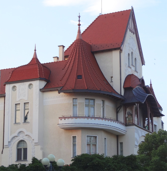 Jugendstilhaus in Olcztyn