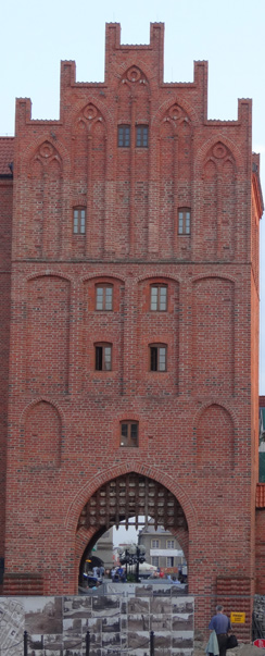 Olcztyn Tor in der Stadtmauer