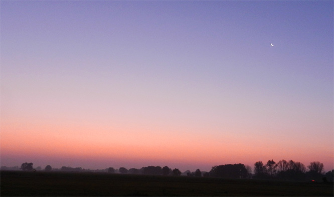 Sunrise 24.10.2011, 7:26 h