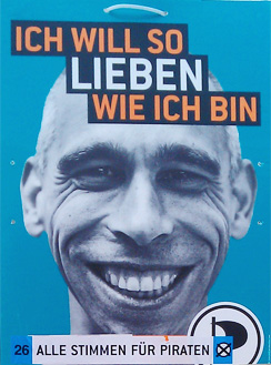 Piraten Partei - Wahlplakat - Berlin 2011