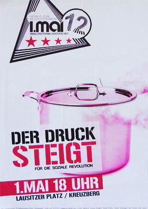 Plakat 1. Mai 2012, Kreuzberg