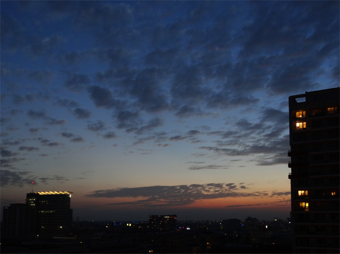 Sunset 21. Oktober 2012, 18:34 h 