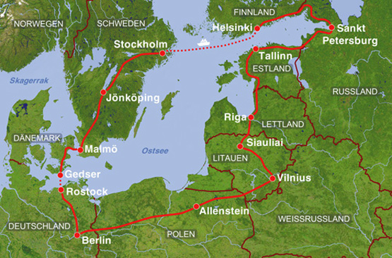 Reise Baltikum