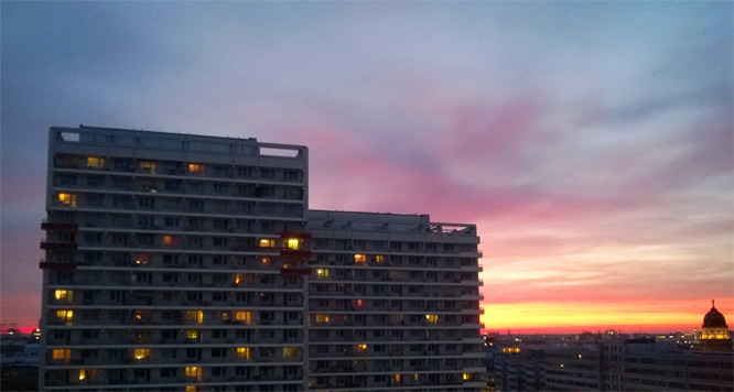 Sunset 08.03.2015, 18:19 h