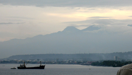 Davao with Mt. Apo, Ph