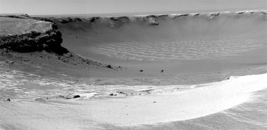 Mars Victoria Crater