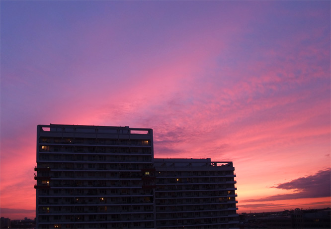 Sunset 15. September 2008, 19:33