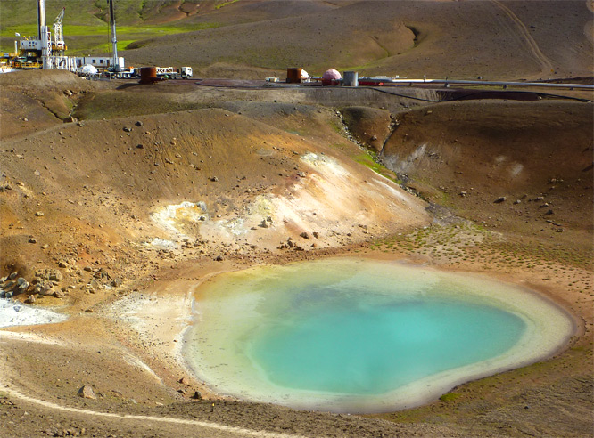 Krafla -  Iceland Deep Drilling Project (IDDP) 