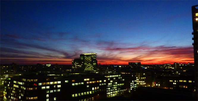 Sunset 19. November 2009 - 16:54