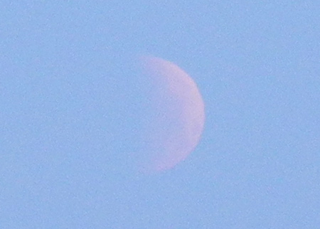 Mondfinsternis am 21. Dezember 2010