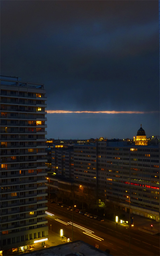 Gewitterwolke über Berlin